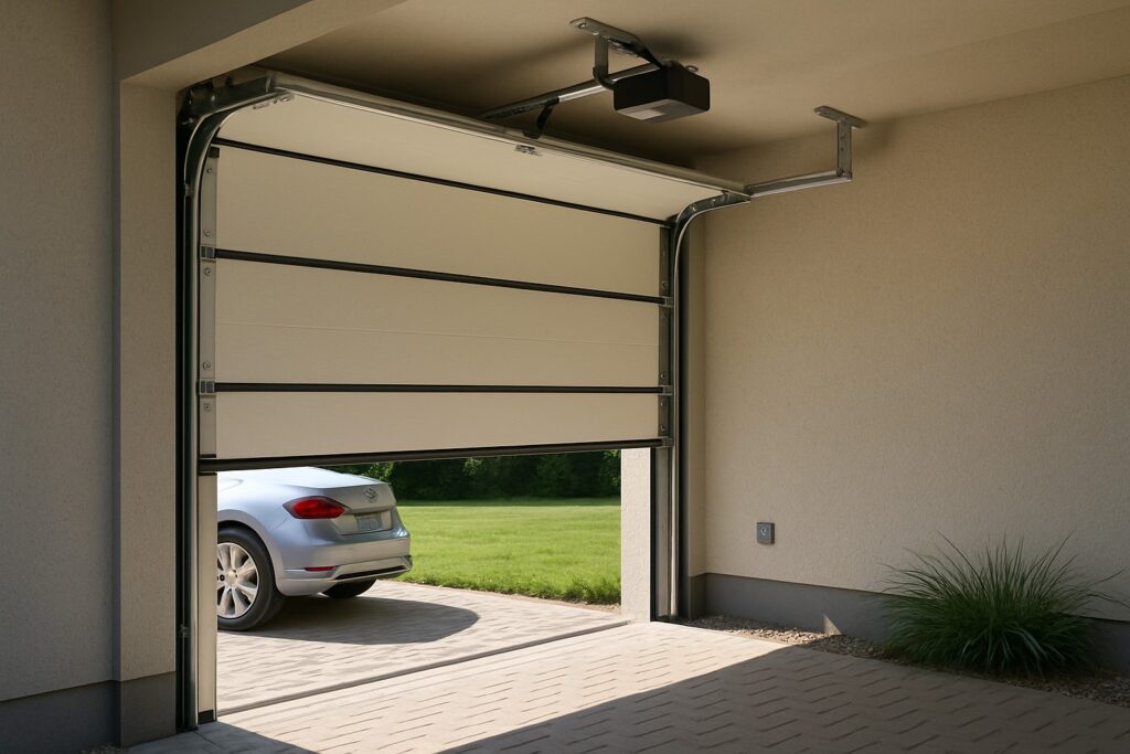 energy saving features when replacing garage door