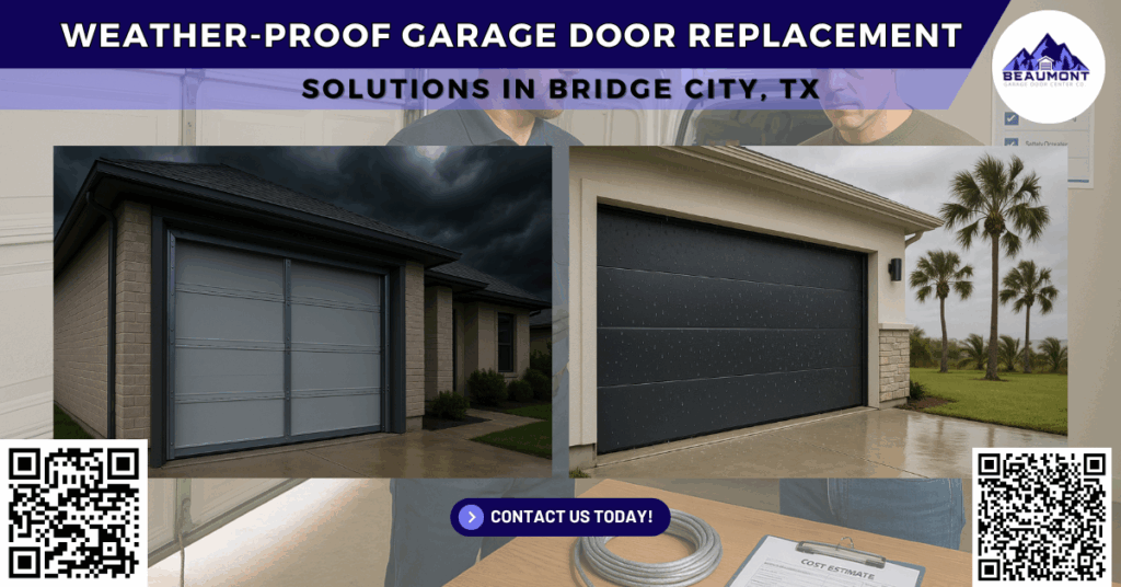 Weather-Proof Garage Door Replacement Solutions in Bridge City, TX - Beaumont Garage Door Center Co.